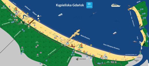 Посмотрите, что ждет вас на охраняемых пляжах Гданьска